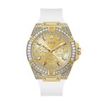 Guess GUGW0208G3 Beyaz Altın Erkek Kol Saati