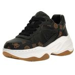 Guess Hapyy3 Sneaker, 40, FLTHPYFAL12, Siyah, Kadın