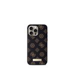 Guess Iphone 15 Pro Magsafe Uyumlu Metal Siyah Plate Kılıf