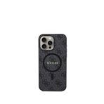Guess Iphone 15 Pro Max Magsafe Uyumlu 4g Siyah Desenli Kılıf