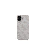 Guess iPhone 16 Magsafe Logolu Uyumlu Pembe Telefon Kılıfı