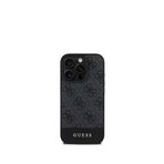 Guess iPhone 16 Pro Max Siyah Şerit Logolu Telefon Kılıfı