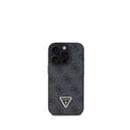Guess iPhone 16 Pro Strass 4G Desenli Siyah Uyumlu Telefon Kılıfı