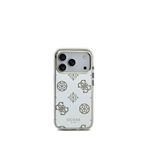 Guess iPhone 17 Pro Max Simli Aynalı Metal Kamera Çerçeveli Magsafe Uyumlu Gold Altın Telefon Kılıfı