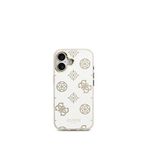 Guess iPhone 17 Simli Aynalı Metal Kamera Çerçeveli Magsafe Uyumlu Gold Altın Telefon Kılıfı