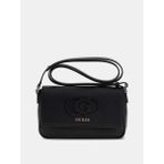 Guess Isola Dönüştürülebilir Kapaklı Çapraz Askılı Kadın Siyah Omuz Çantası HWBG9905210-BLA