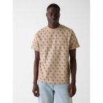 Guess Jacquard Logo T-Shirt M6GP34K3200 - Bej
