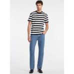 Guess Jeans Bisiklet Yaka Siyah Erkek T-Shirt M4YI84K9XF1S052 Gj Ss Cn Reg Strıpe - XL
