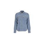 Guess Jeans Gj Slım Ls Denım Shırt Kadın Mavi Gömlek W5rh35d5m81-gjmw