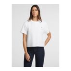 Guess Jeans Gj Ss Cn Boxy Mını T Kadın Beyaz T-shirt W4yı05k8hm0-g011