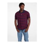Guess Jeans Gj Ss Strıpe Polo Erkek Siyah -kırmızı T-shirt M5rp29kcot1-f7tw