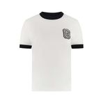 Guess Jersey Bisiklet Yaka Slim Fit Logo Patch T-Shirt, XS, W6RI31.J1314.G011, BEYAZ, Kadın