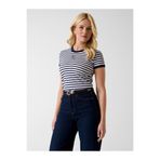 Guess Jersey Kadın Modal Karışımlı Slim Fit T-Shirt