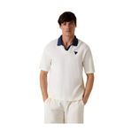Guess Jhonny Erkek Polo Yaka T-shirt, Beyaz, XL Beden