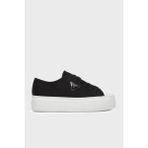 Guess Joezi Logolu Kalın Tabanlı Sneaker Ayakkabı FLJJZ3FAB12 Bayan Ayakkabı Fljjz3 FAB12 Black - 2J9-Siyah