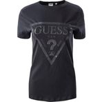 Guess Kadın Adele Regular Siyah T-Shirt