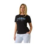 Guess Kadın Agnes SS CN T-Shirt, Siyah, S Beden