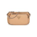 Guess Kadın Bej Noelle Çift Kılıflı Crossbody Çanta