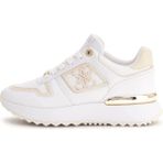 Guess Kadın Beyaz Koyaa 4g ve Peony Logolu Sneaker - Ekru