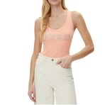 Guess Kadın Bisiklet Yaka T-Shirt, Pembe, S Beden