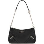 Guess Kadın Bramina Top Fermuarlı Omuz Çantası - Siyah