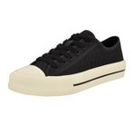 GUESS Kadın Carey Sneaker, Siyah Logo 001, 40 EU
