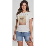 Guess Kadın Çiçek Baskılı T-Shirt