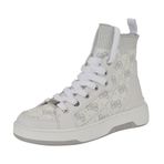 GUESS Kadın Erkek Sneaker, Beyaz Logo 142, 42 EU