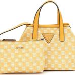 Guess Kadın G Wave Geometrik Desenli Mini El Çantası
