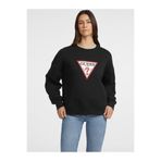 Guess Kadın GJ CN OS ICONIC Sweatshirt - Siyah