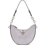 Guess Kadın Gri Orlina Desenli Omuz Çantası