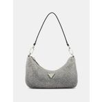 Guess Kadın Gümüş Zalina Mini Üstten Fermuarlı Omuz Çantası