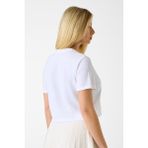 Guess Kadın Habi Aktif T-Shirt - Beyaz