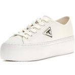 Guess Kadın Joezi3 Vulcan spor ayakkabı. LowSneaker, Beyaz, 39 EU