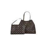 Guess Kadın Kahverengi Victoria Eco Omuz Çantası