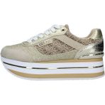 Guess Kadın Kalın Tabanlı Gold Logolu Sneaker