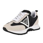 GUESS Kadın Kefalet Sneaker, Siyah/Beyaz 001, 36 EU
