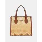 Guess Kadın Koyu Mavi Silvana İki Bölmeli Mini Tote Çanta