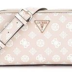 Guess Kadın Kum Rengi Eco Erica Logolu Crossbody Çanta