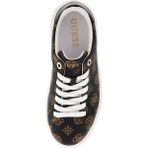 Guess Kadın Logolu Sneaker - Kahverengi - Beyaz
