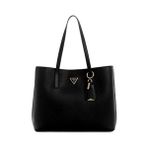 Guess Kadın Merıdıan Iı Gırlfrıe Omuz Çantası -BG697423 Logolu Ergonomik Tasarım ve Çoklu İç Bölme - Siyah