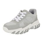 GUESS Kadın Norina Sneaker, Açık Gri 051, 36.5 EU