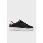 Guess Kadın Siyah Leather Lık Sneaker FL5BEKFAL12-BLKBL Düz Tabanlı Şık Ayakkabı