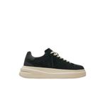 Guess Kadın Sneaker Ayakkabı, Siyah, 36 Beden, Elbina Zımba Detaylı