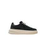 Guess Kadın Sneaker Ayakkabı, Siyah, 38 Beden, Zımba Detaylı