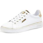 Guess Kadın Sneakers Ayakkabı Suni Deri Malzeme İle Düz Taban Kadın Kullanıcılar İçin - Beyaz