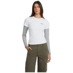 Guess Kadın T-Shirt W4YI03J1314, Beyaz, XS