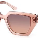 GUESS KADIN UV KORUYUCU GÜNEŞ GÖZLÜĞÜ, Açık kahverengi, 53