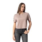 Guess Kahve Relaxed Fit Logo Bantlı Bisiklet Yaka T-shirt L, Britney