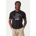 Guess Kele Bisiklet Yaka Kısa Kollu Erkek Siyah T-Shirt Z6RI06I3Z14-JBLK